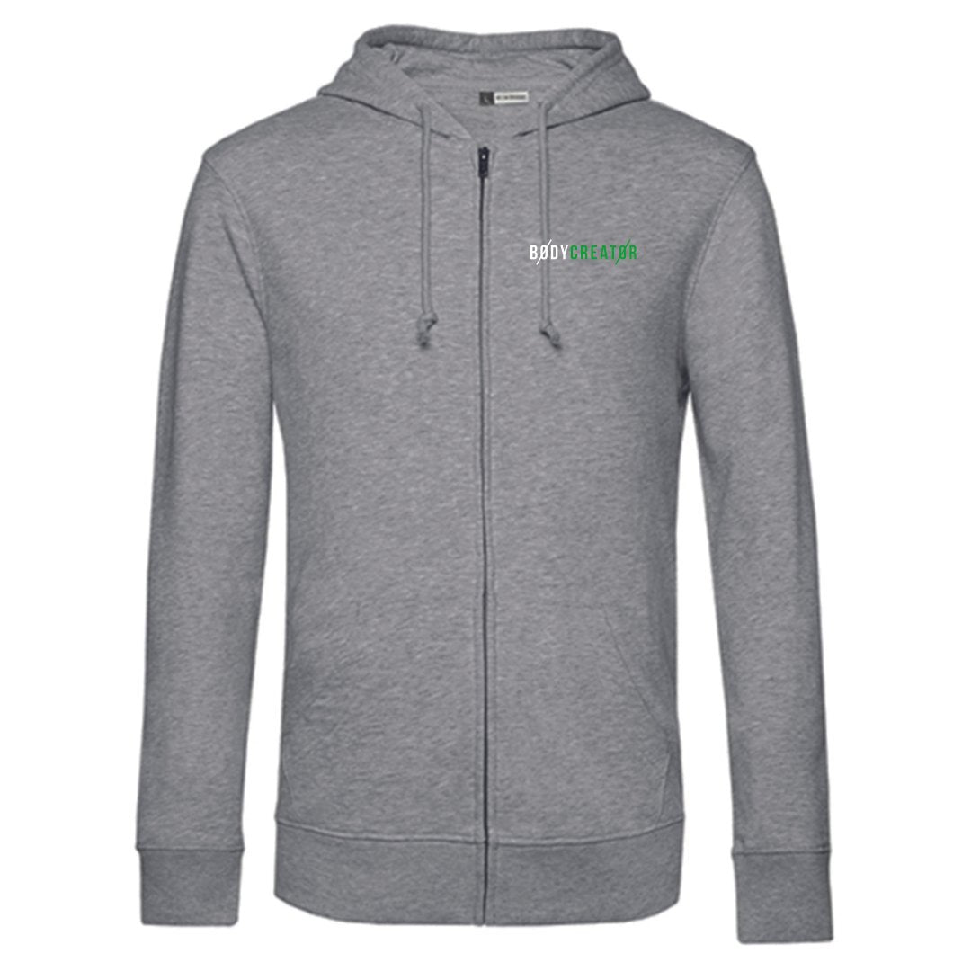 Bodycreator Organic Zip-Hoodie
