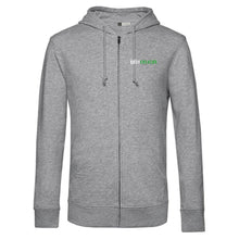 Lade das Bild in den Galerie-Viewer, Bodycreator Organic Zip-Hoodie Schwarz
