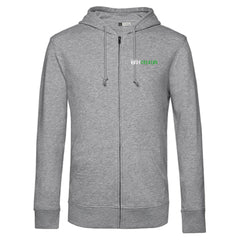 Bodycreator Organic Zip-Hoodie Schwarz